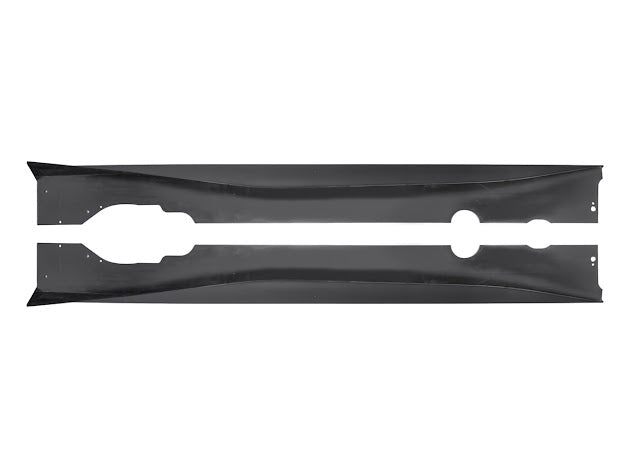 2020+ CHEVROLET CORVETTE C8 SIDE SKIRTS ROCKER PANELS GROUND EFFECTS